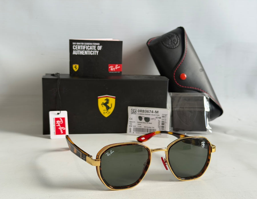Scuderia Collection Dorado/carey Verde 3674-M F031/71
